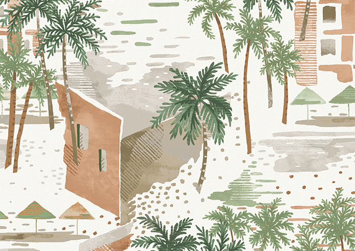Sunset Boulevard, Glow - Roman Blind - Image 7